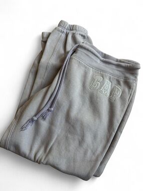 Gap Sweatpants Joggers Purple/Lavender Logo Cozy Size M